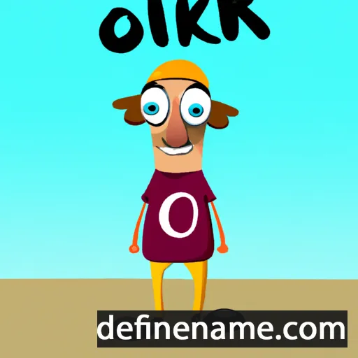 cartoon of the name Öklid