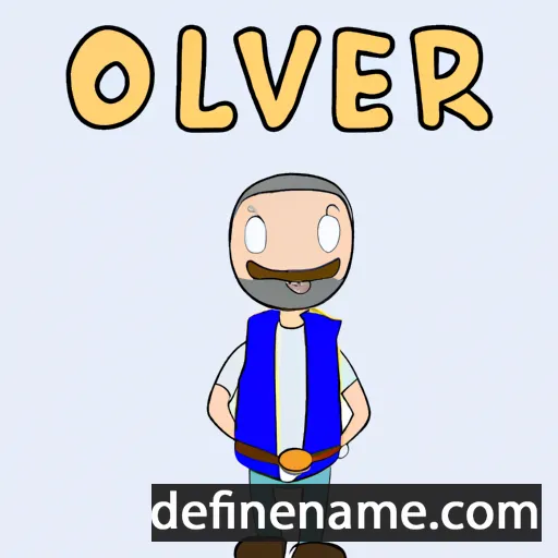 cartoon of the name Ölver