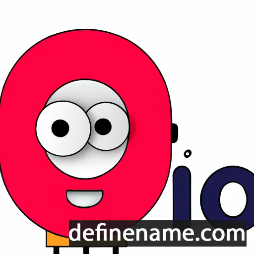 cartoon of the name Ôì