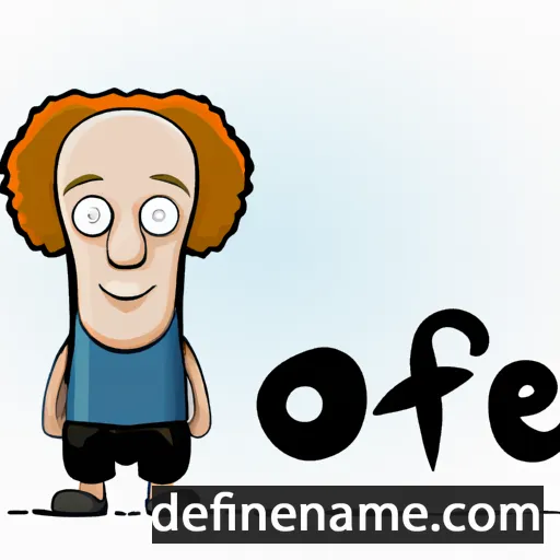 cartoon of the name Offe