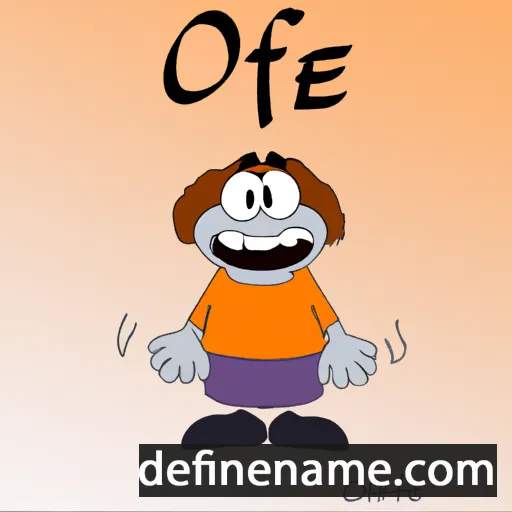 cartoon of the name Offie