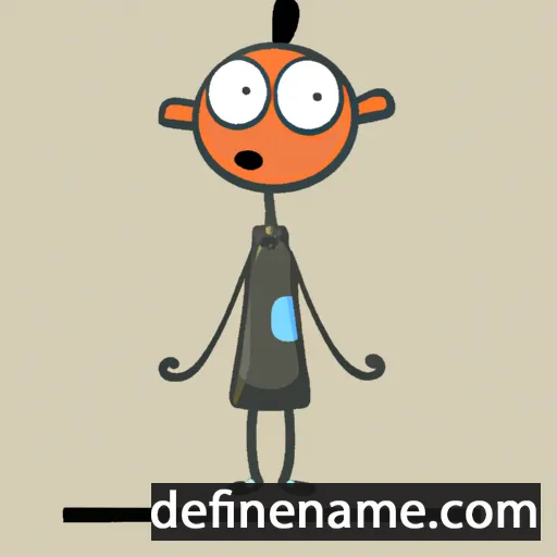 cartoon of the name Ofim