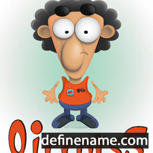 cartoon of the name Ofiros