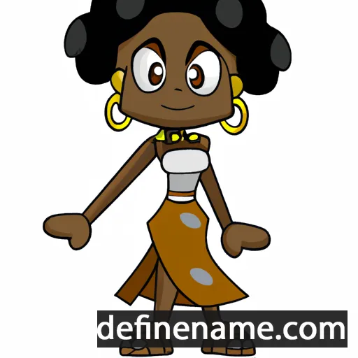 Oforiwaa cartoon