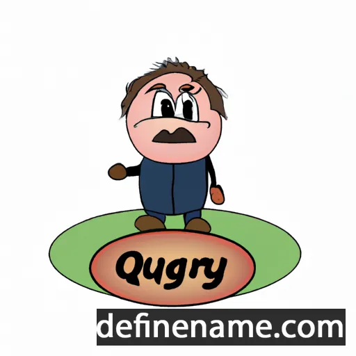 cartoon of the name Oğurbiy