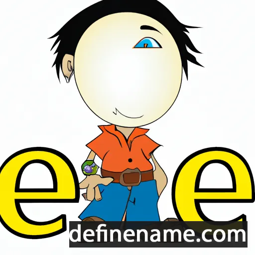 cartoon of the name Oge