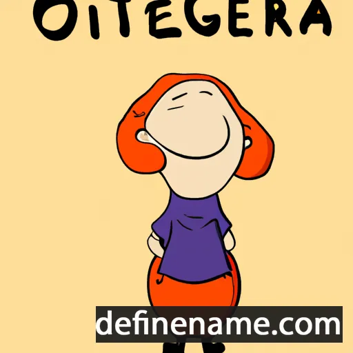 cartoon of the name Ogerta