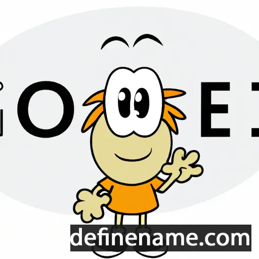 cartoon of the name Oggie