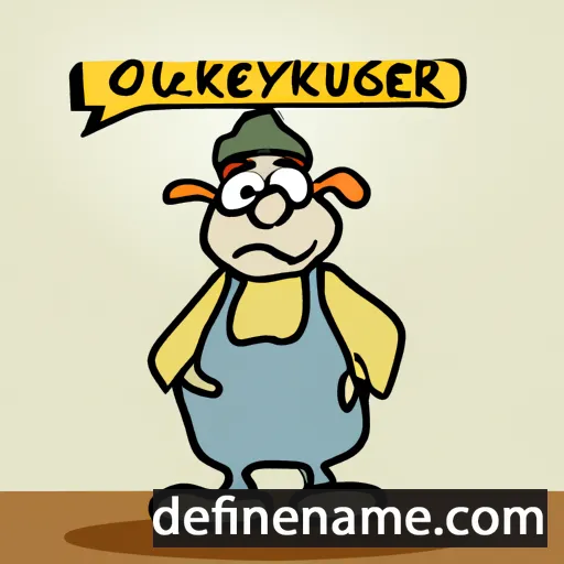 Ogulgerek cartoon