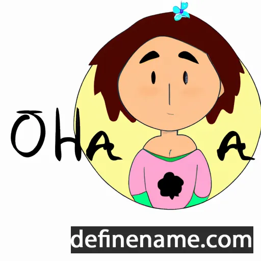 cartoon of the name Ohana