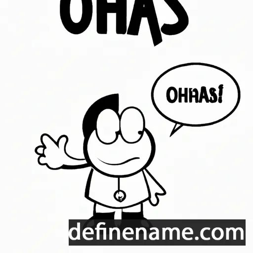 Ohas cartoon