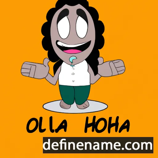 cartoon of the name Oholah