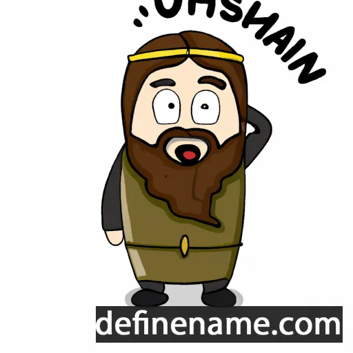 cartoon of the name Oʹhssni