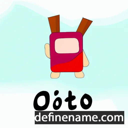 cartoon of the name Ohto