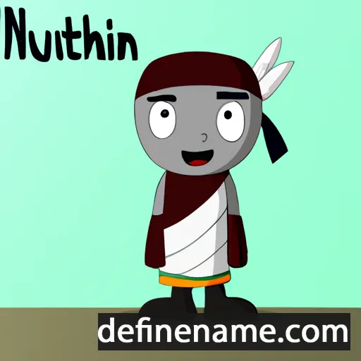 cartoon of the name Ohuntuntun