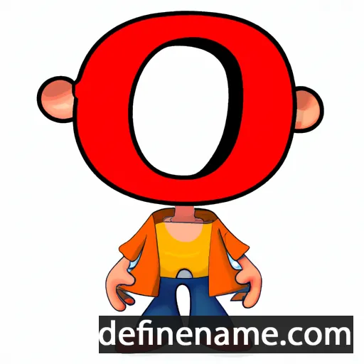 cartoon of the name Oi