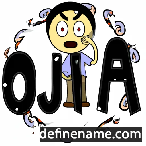 Oijá cartoon