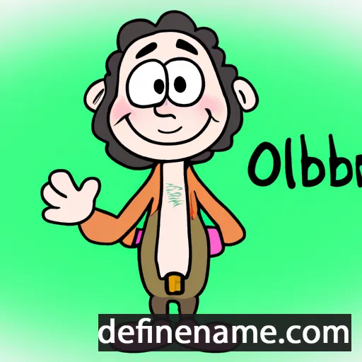 Oilibhéar cartoon