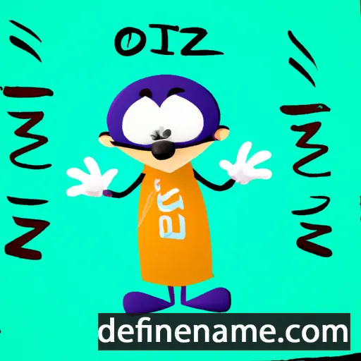 cartoon of the name Oizys