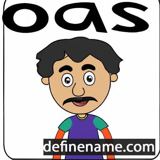 cartoon of the name Ojas