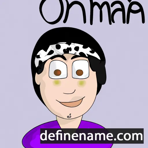 Ojmana cartoon