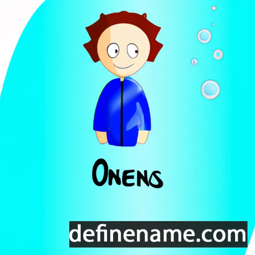 cartoon of the name Okeanis