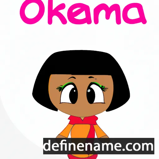 Okeema cartoon