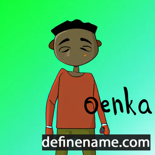 Okenna cartoon