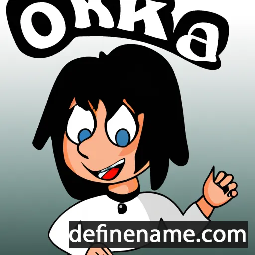 Okta cartoon