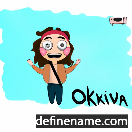 Októvía cartoon