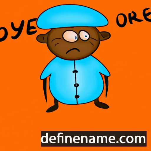 cartoon of the name Okyrhoe