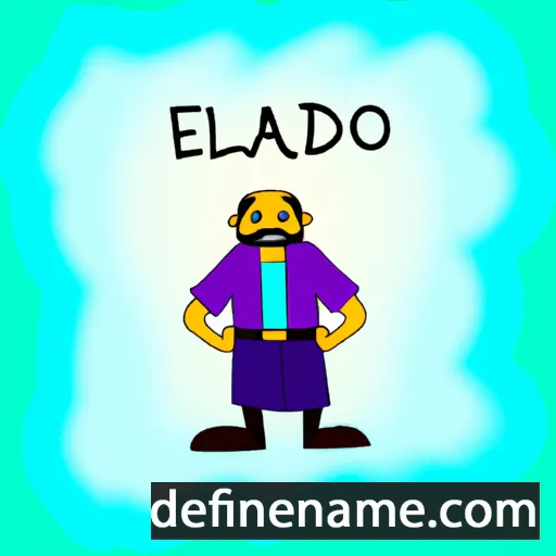 cartoon of the name Olaedo