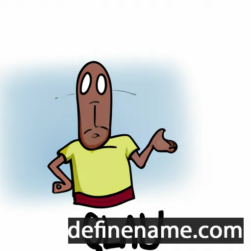 cartoon of the name Olau