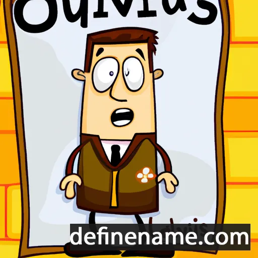 cartoon of the name Olavus