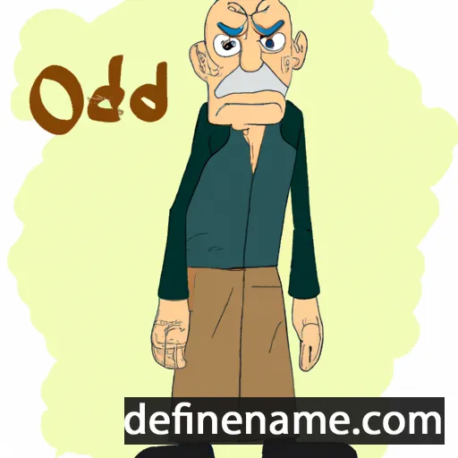 cartoon of the name Olden