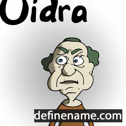 Oldra cartoon