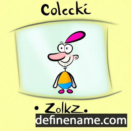 cartoon of the name Oleczek