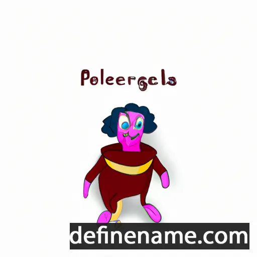 cartoon of the name Olegaria