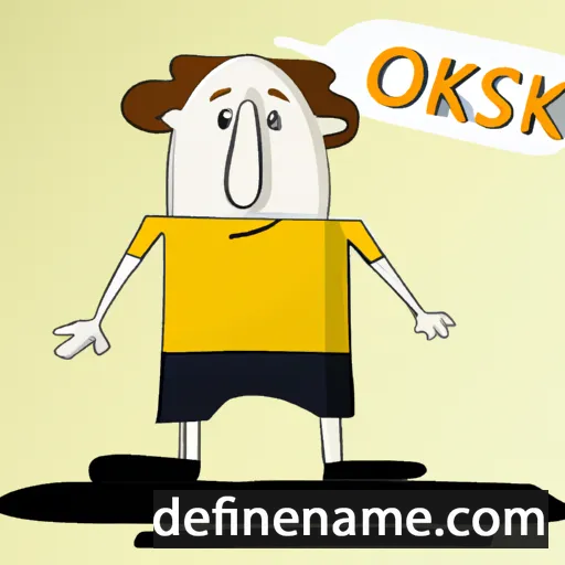 Oleksi cartoon