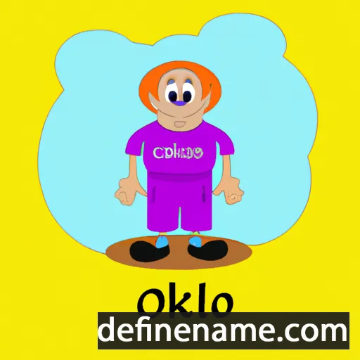 cartoon of the name Olelko