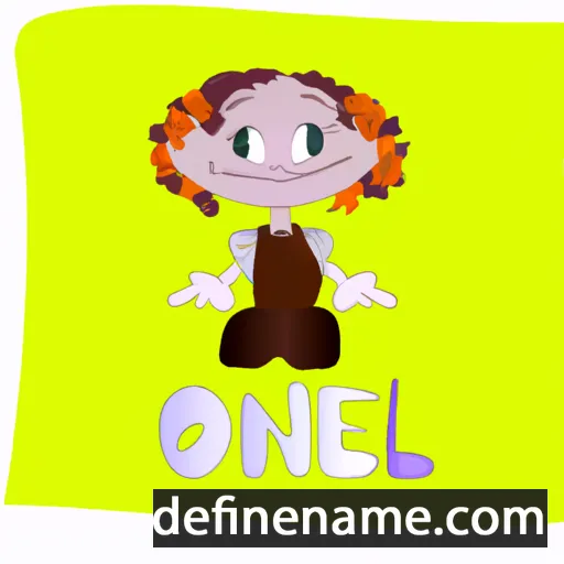 cartoon of the name Olene