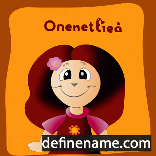 cartoon of the name Olenitsa