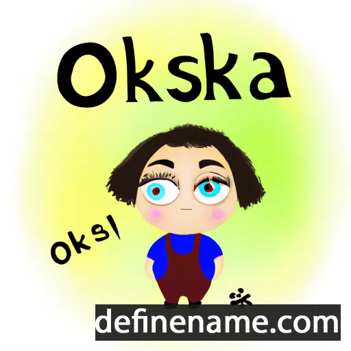 cartoon of the name Oleshka