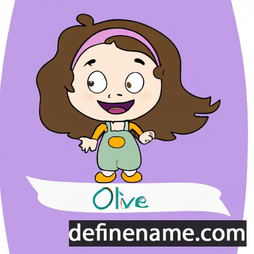 Olívie cartoon