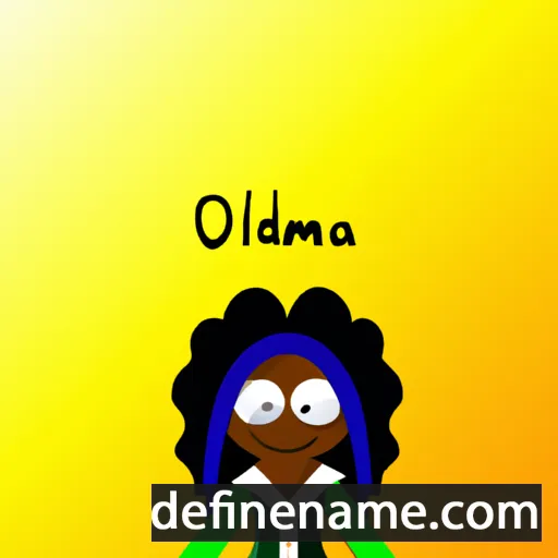 cartoon of the name Olidammara