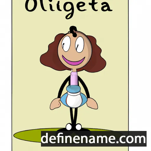 cartoon of the name Oligerta