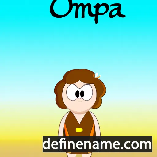 cartoon of the name Olimpa