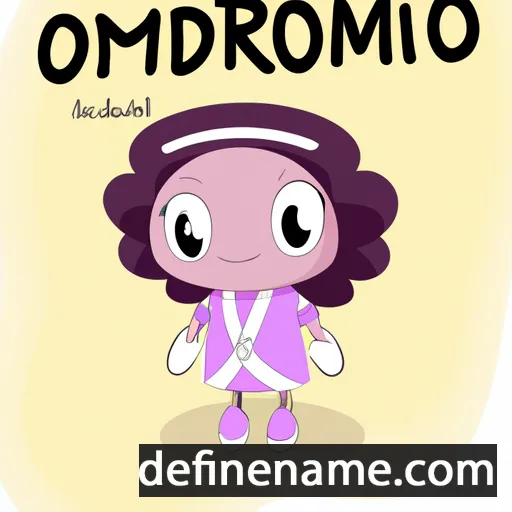 cartoon of the name Olimpiodora