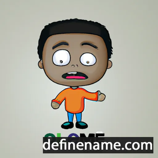 cartoon of the name Olisaemeka