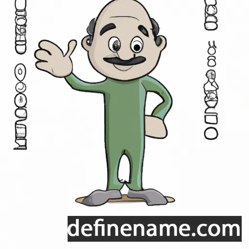 cartoon of the name Olivio